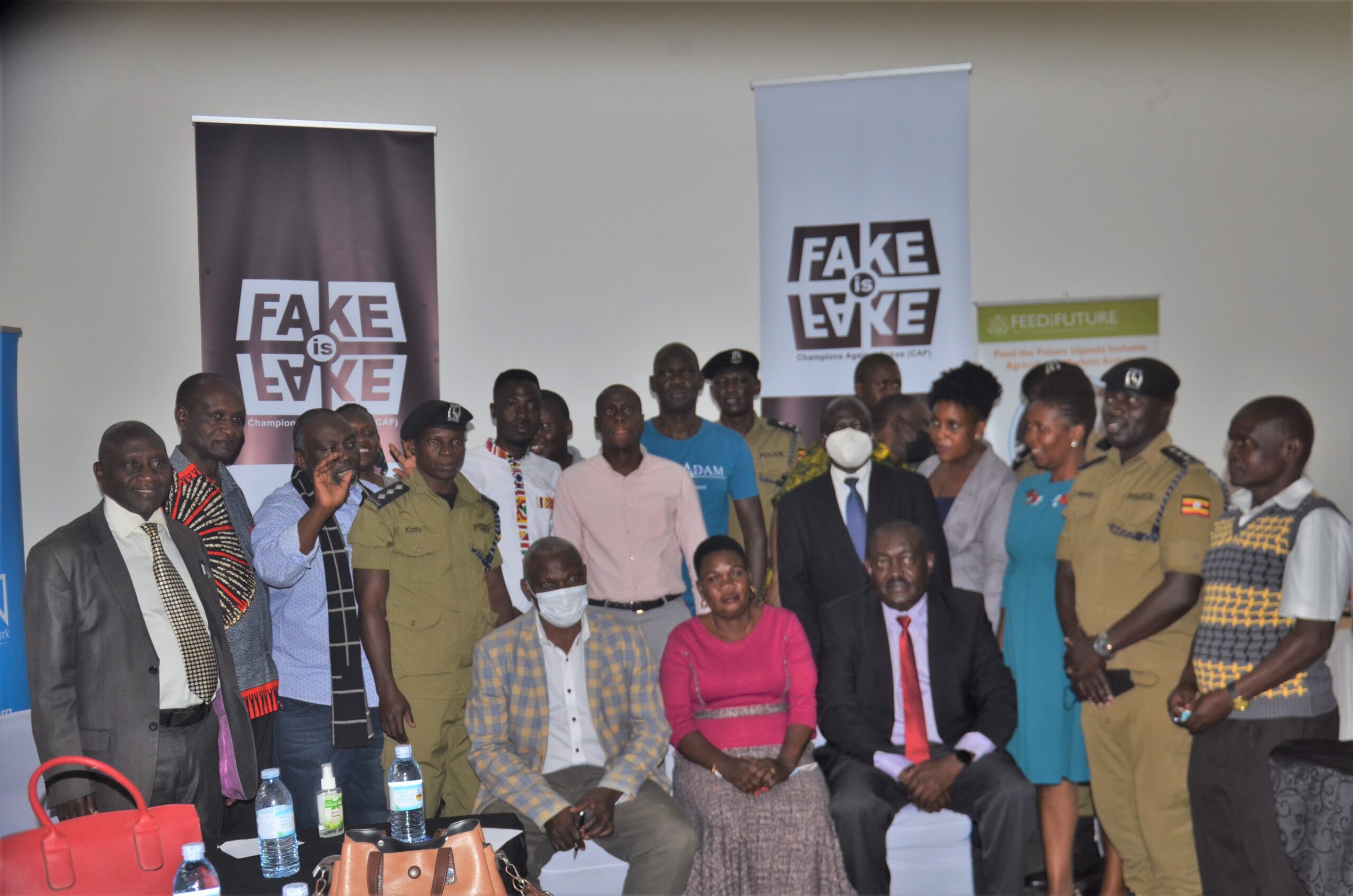 LAUNCHED A CAMPAIGN AGAINST COUNTERFEIT AGRICULTURAL INPUTS IN MBALE